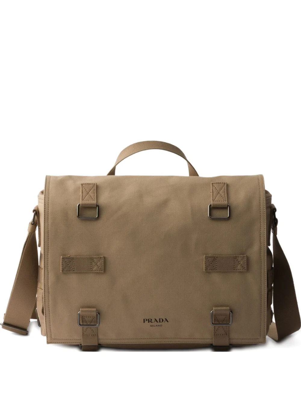 canvas messenger bag - 1
