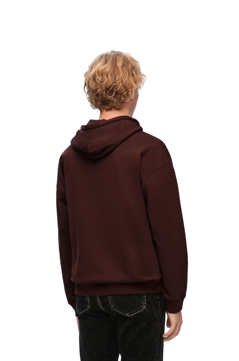 Relaxed fit hoodie in cotton 4