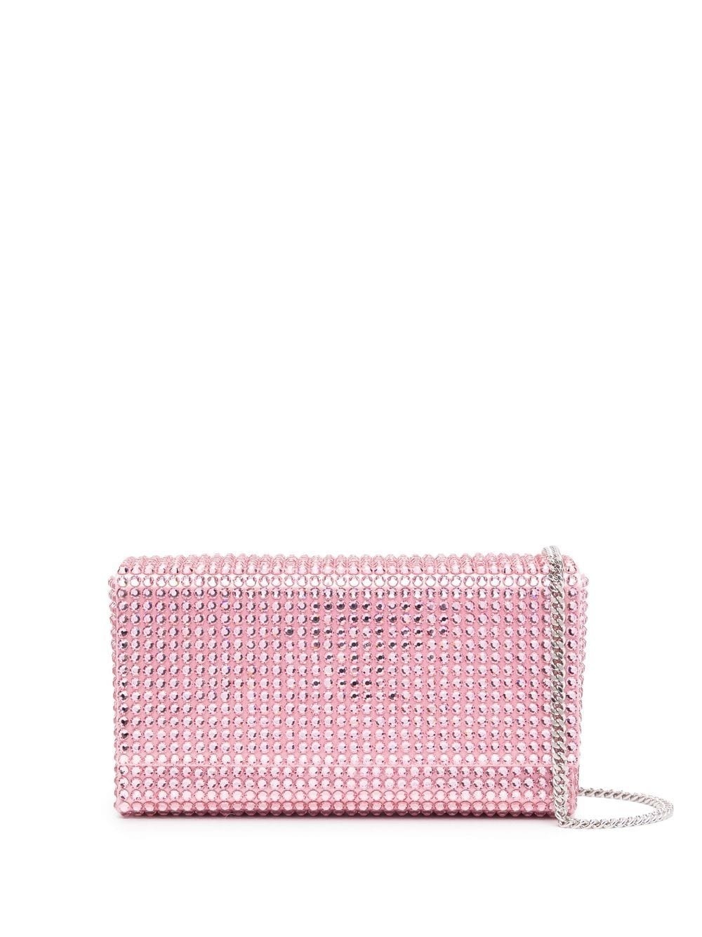 mini Paloma crystal-embellished clutch - 1
