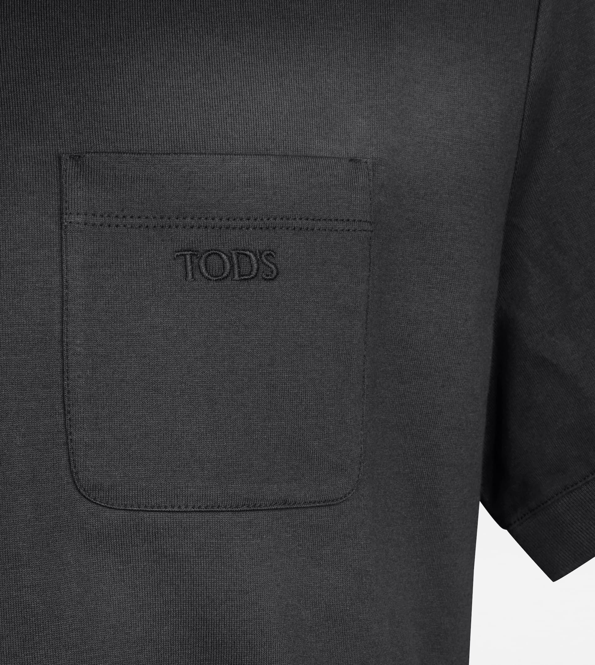 POLO SHIRT IN JERSEY - GREY - 7