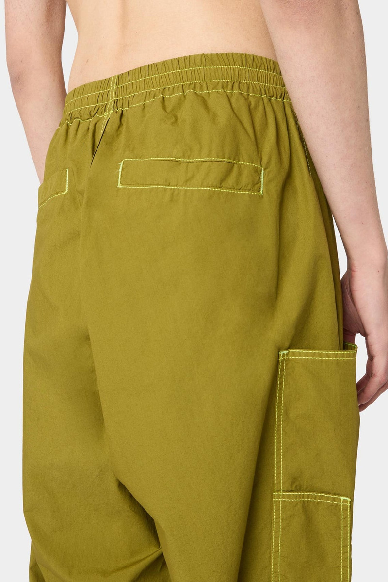 COULISSE CARGO PANTS / olive green 7