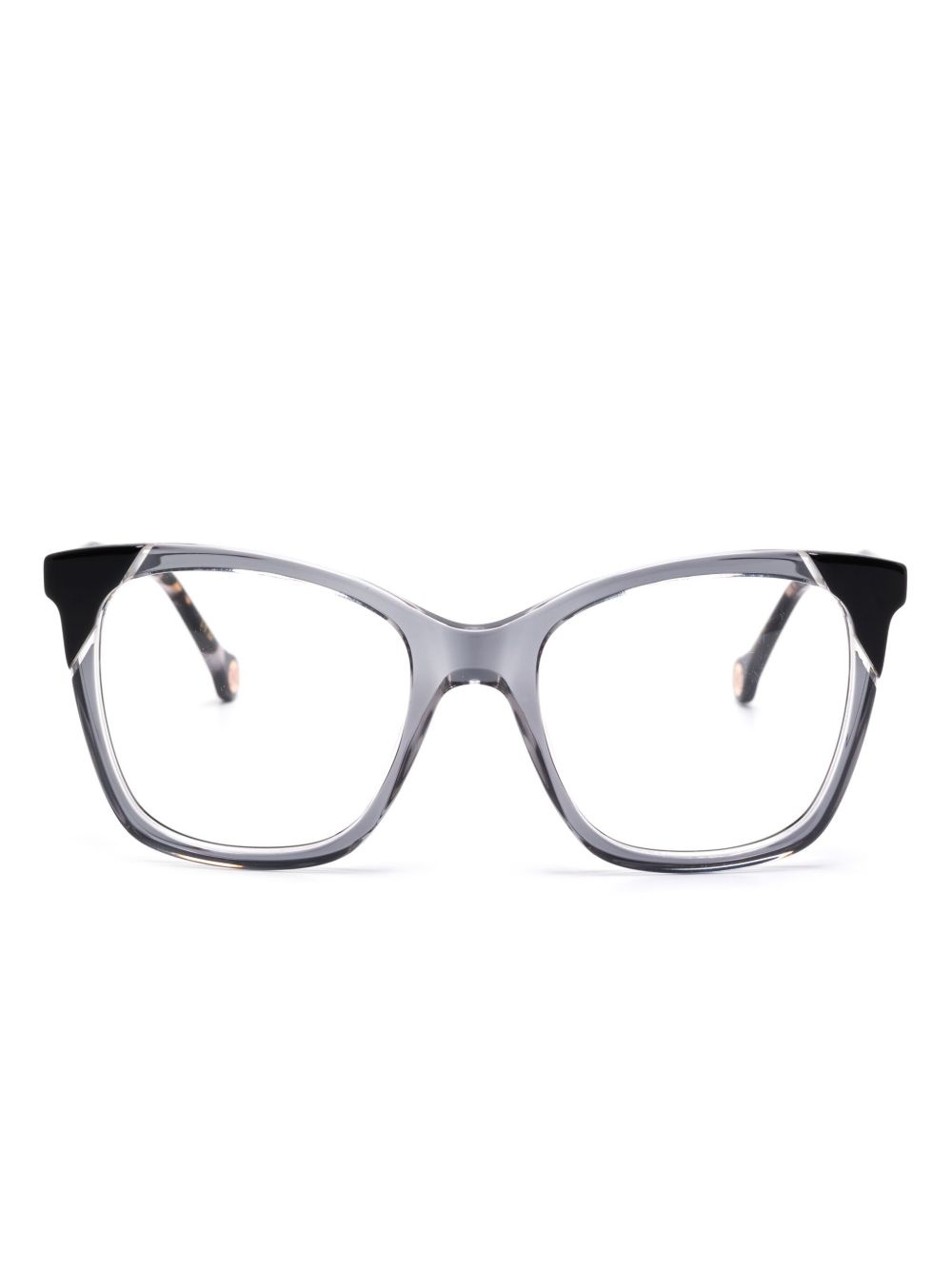 square-frame glasses - 1