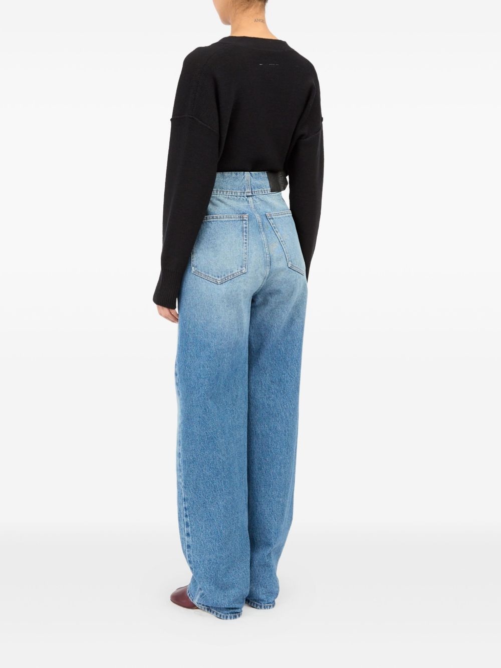 wide-leg jeans - 2