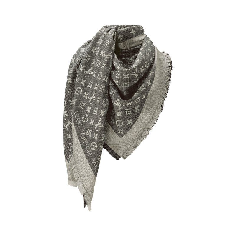Louis Vuitton Monogram Denim Shawl outlook