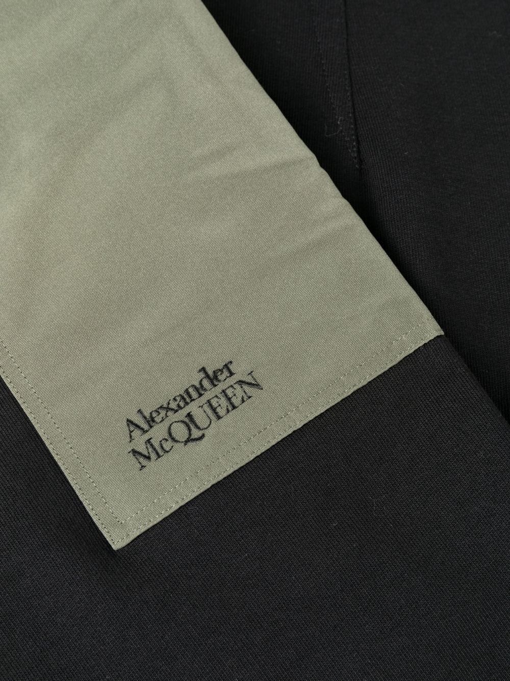 contrast-pocket cotton track pants - 6
