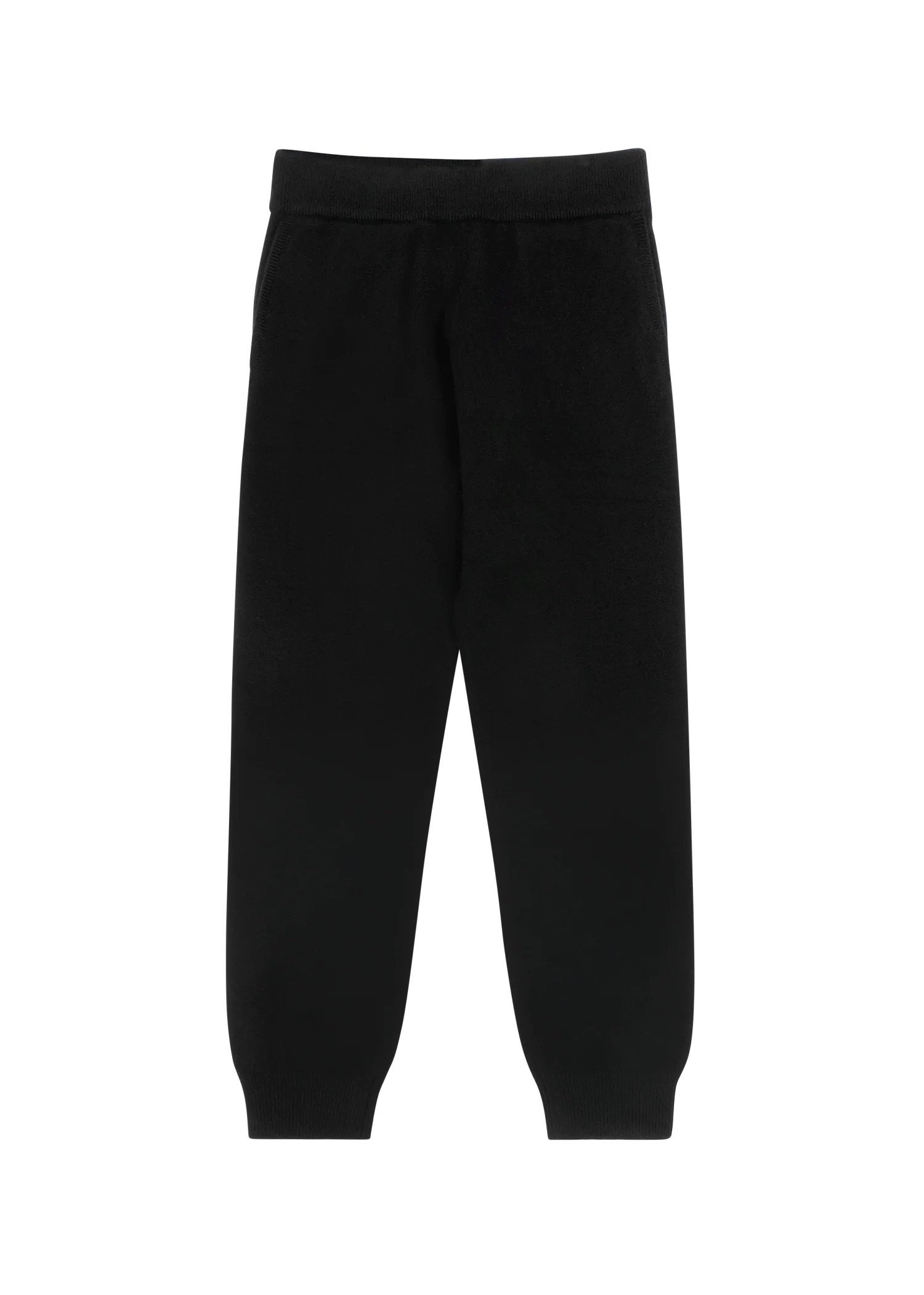 SLIM KNIT LOUNGE PANT BLACK - 1