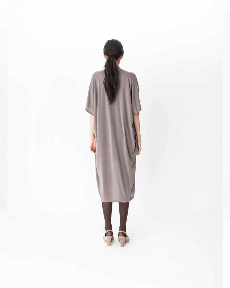 RUANA DRESS GREY - 3