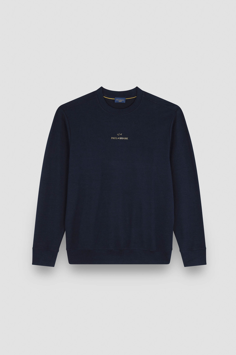 X-SOFT COTTON SWEATSHIRT WITH LOGO PRINT 1