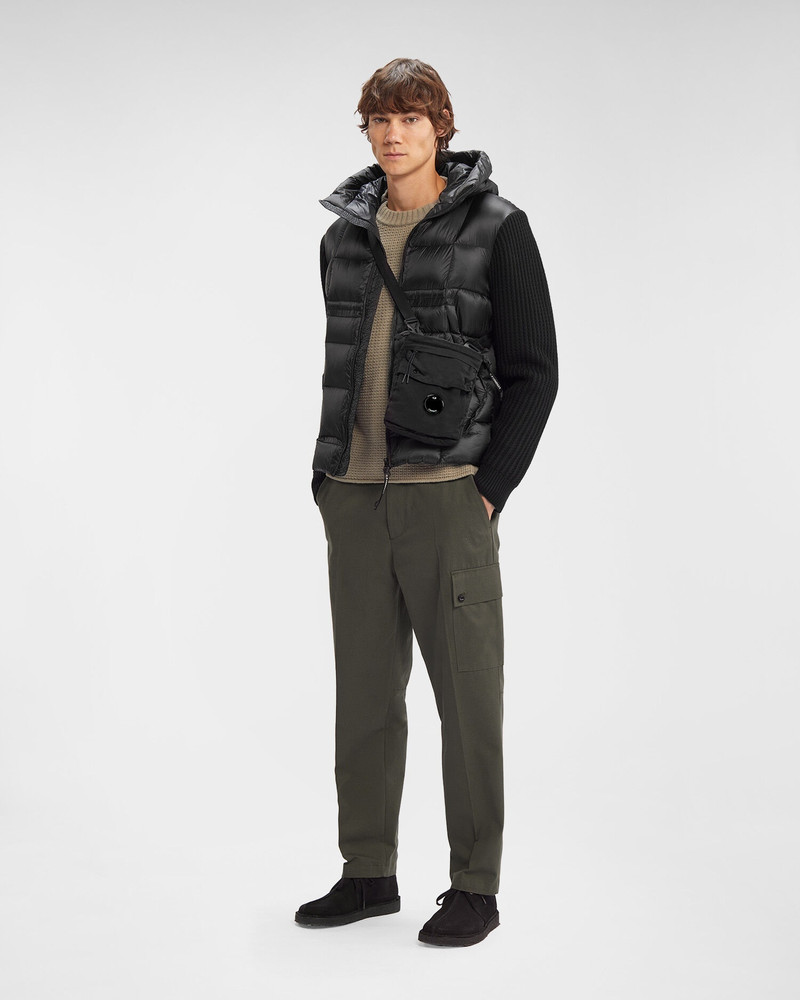 Merino/Nylon Mixed Goggle Knit 7