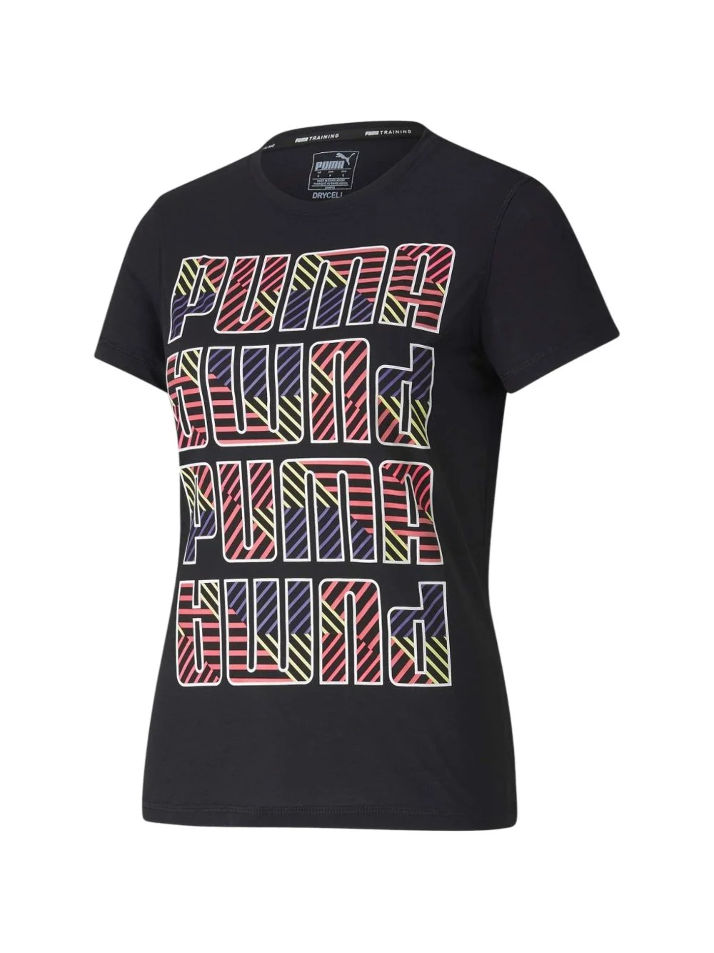 printed crew-neck T-shirt - 1