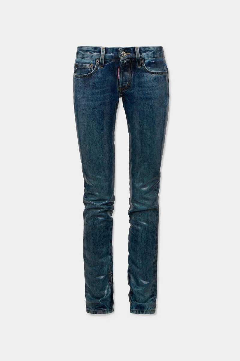 ICED WASH SUPER SKINNY JEANS - 1