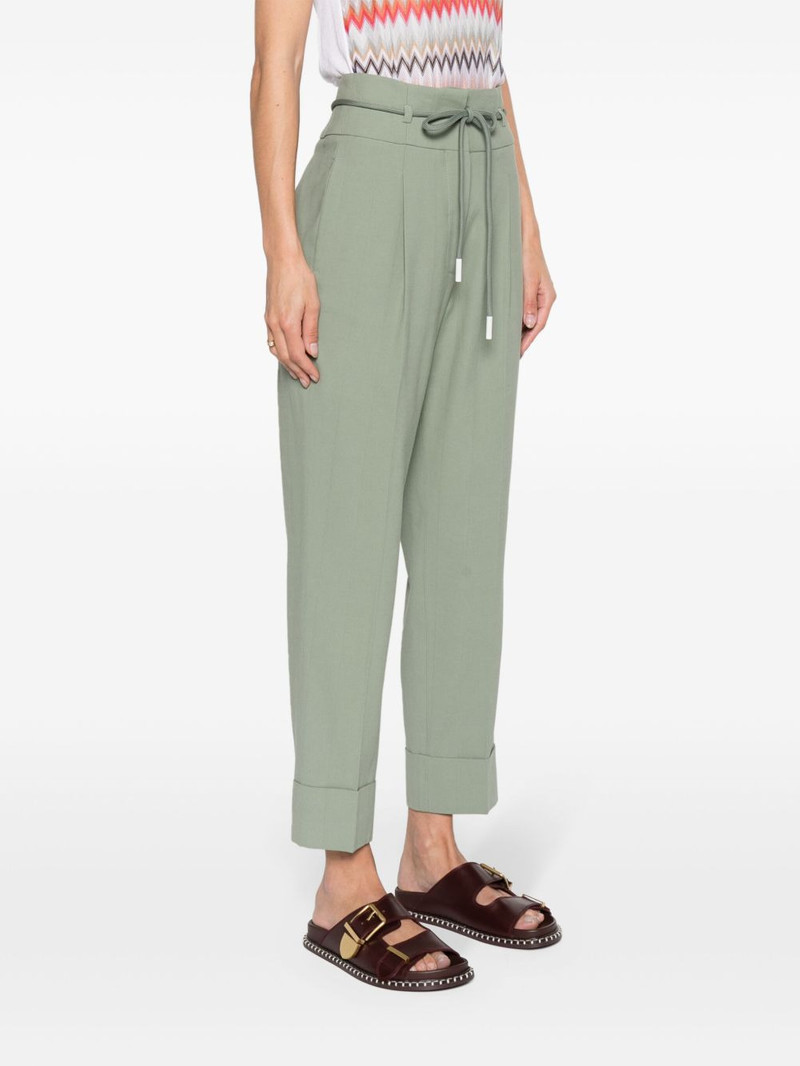 high-waist cropped trousers 3