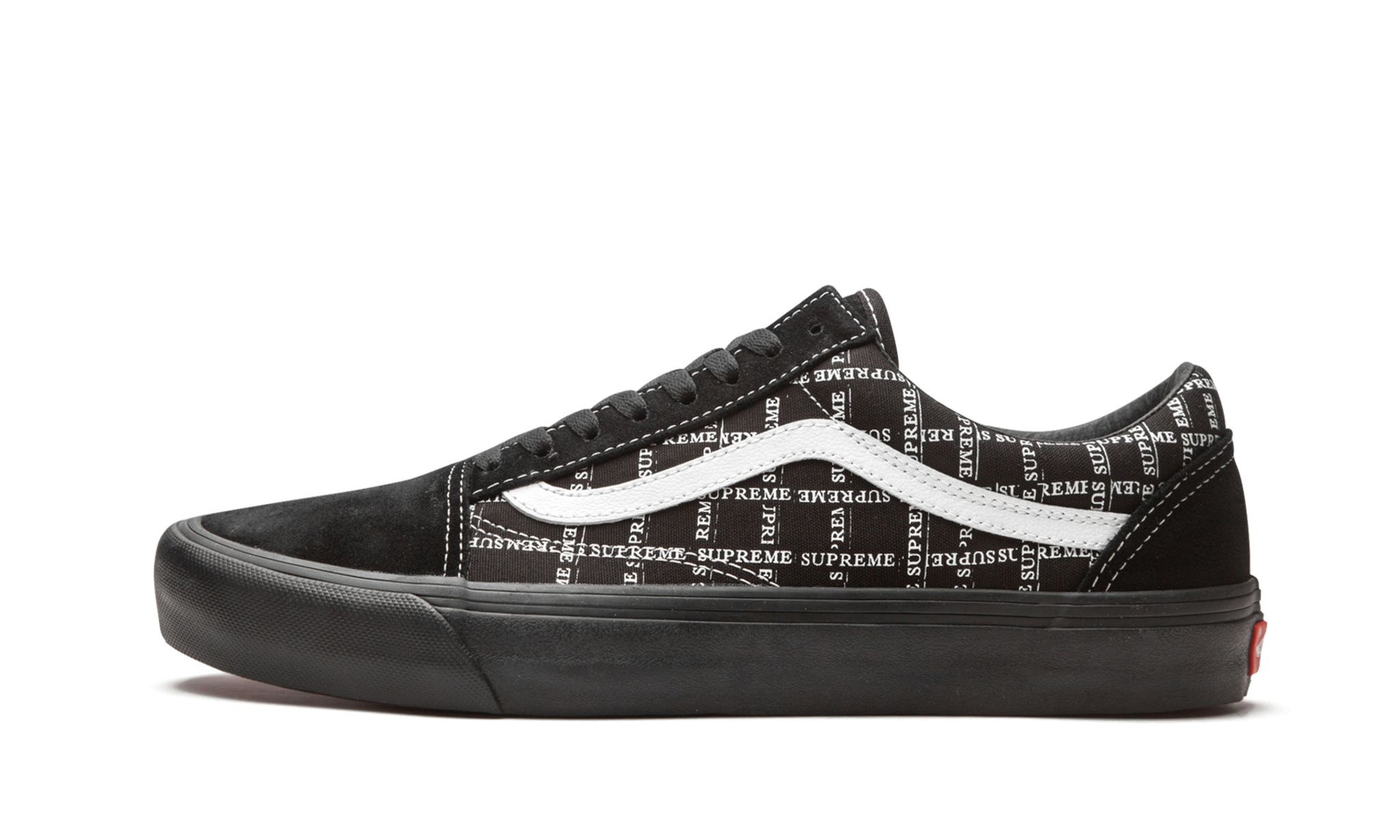 Old Skool Pro "Supreme Grid Black" - 1