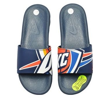 Nike BENASSI SOLARSOFT NBA 'College Navy' 917551-405 - 4