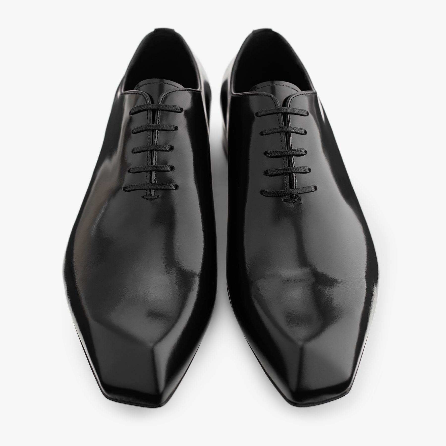 Prism Lace Up
Black Leather Lace-Up Shoes - 3