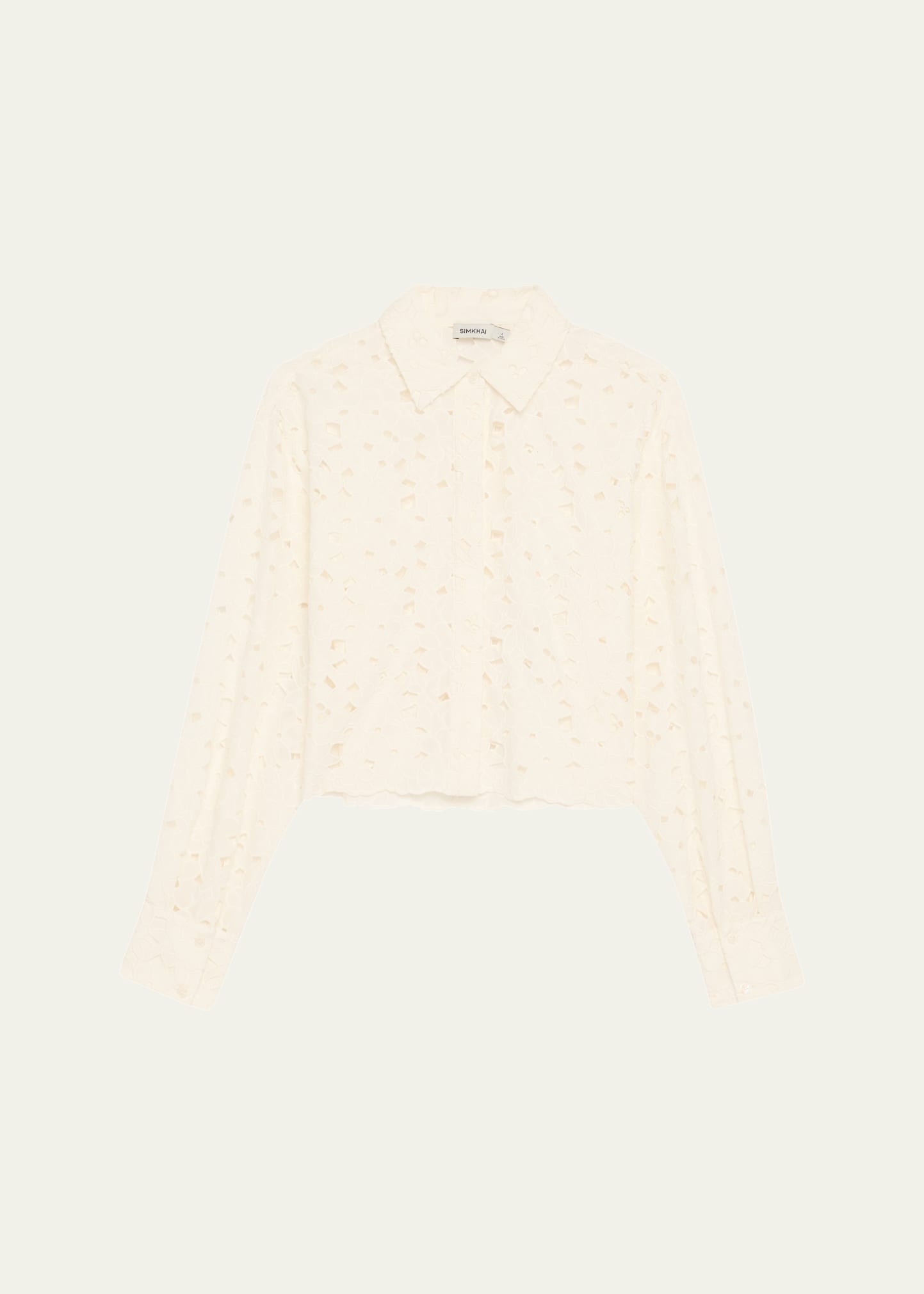 Penelope Embroidered Long-Sleeve Shirt - 1
