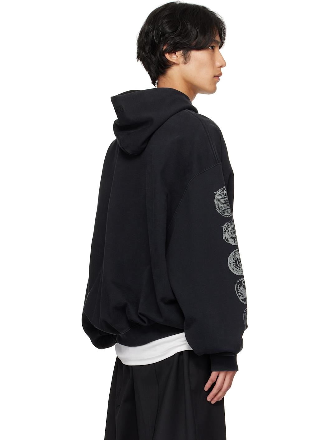 Black Cradle of Filth 'Vengeful Spirit' Oversized Hoodie - 3