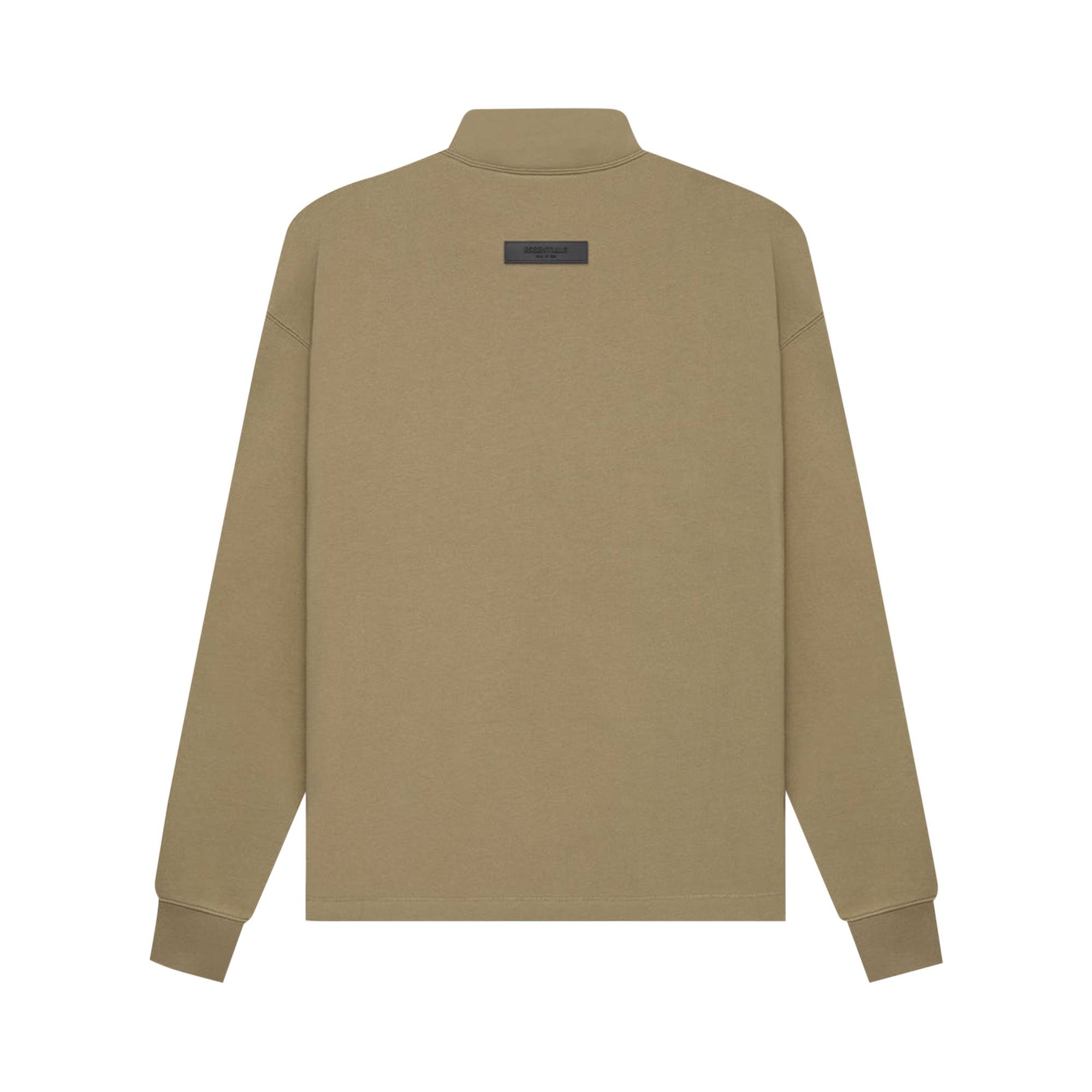 Fear of God Essentials Relaxed Mockneck 'Oak' - 2