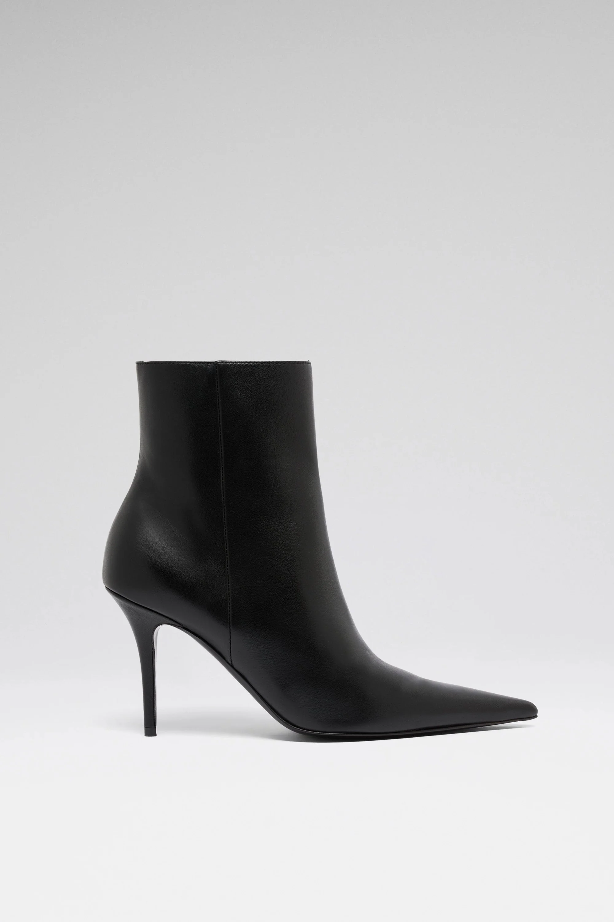 BARBARA BOOTIE 90 BLACK NAPPA - 1