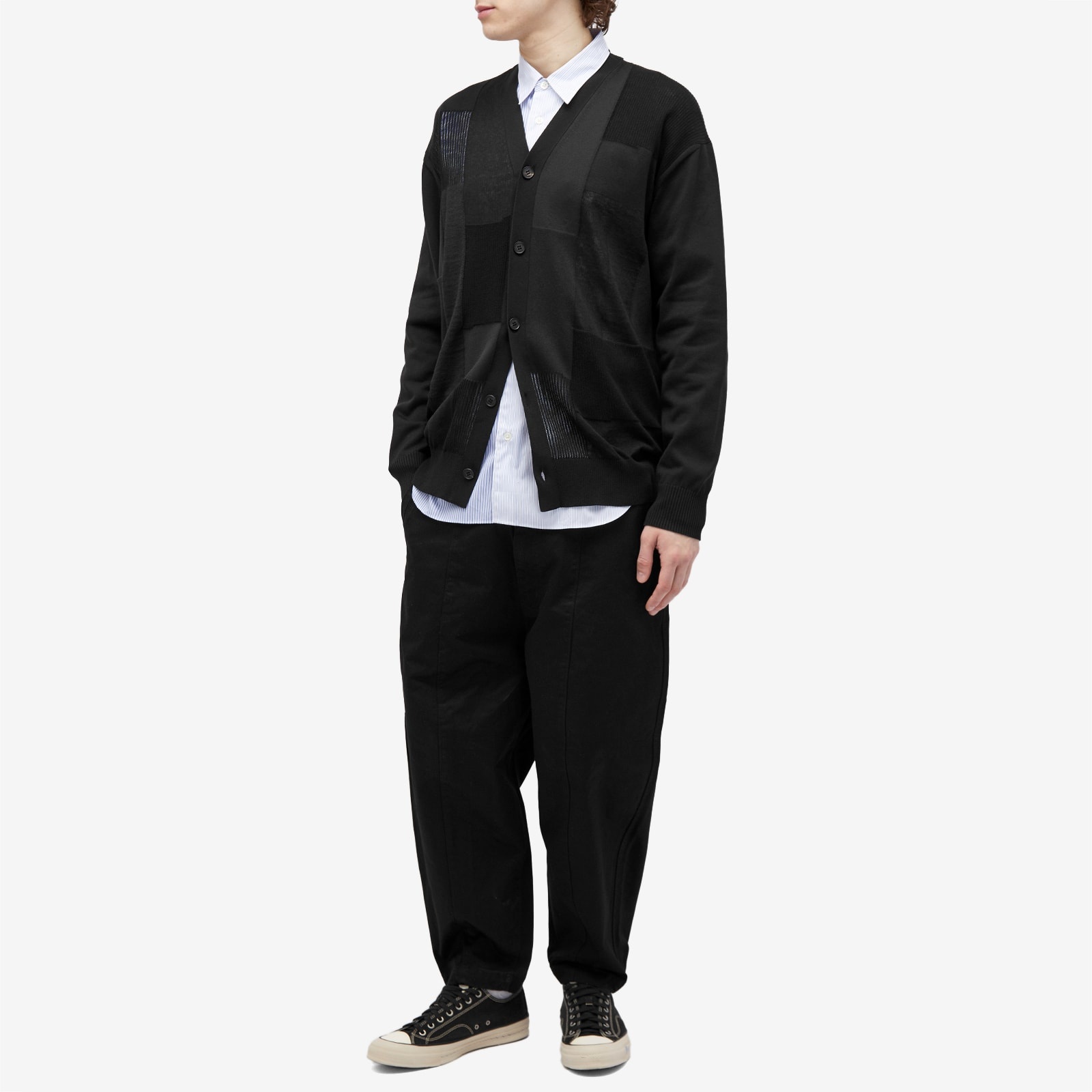 Comme des Garçons Homme Patchwork Cardigan - 4
