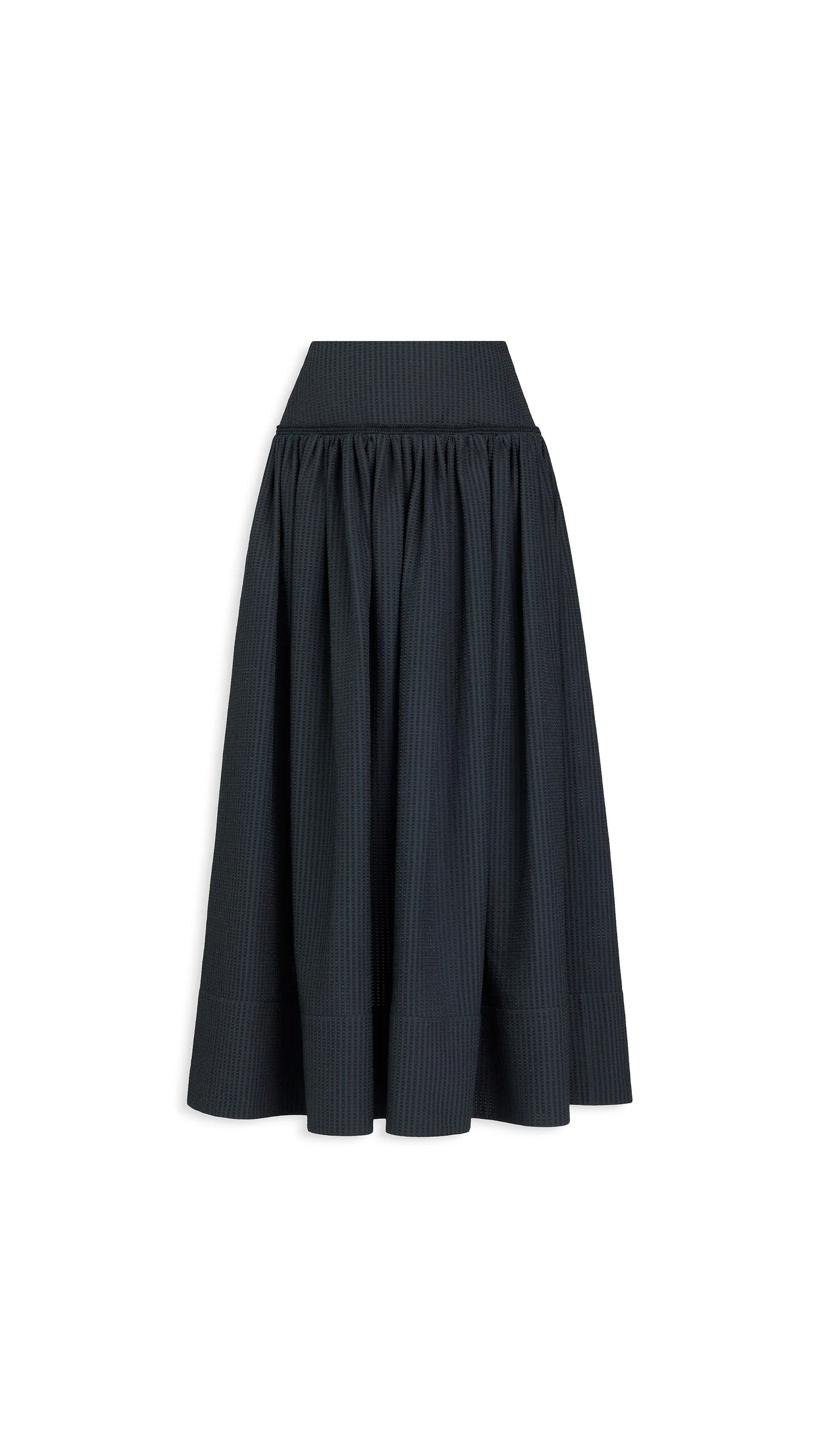 OPENWORK COTTON A-LINE SKIRT - 1