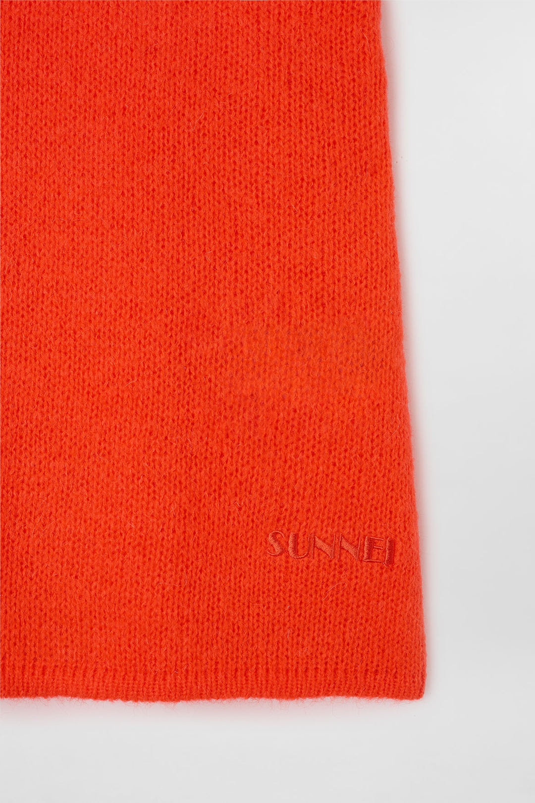 MOHAIR VEST / bright orange - 6