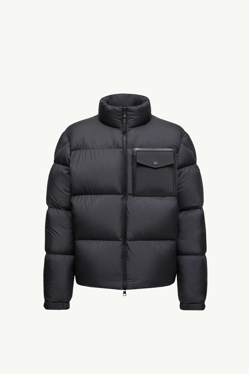 Chinon Square-Quilted Short Down Jacket 1