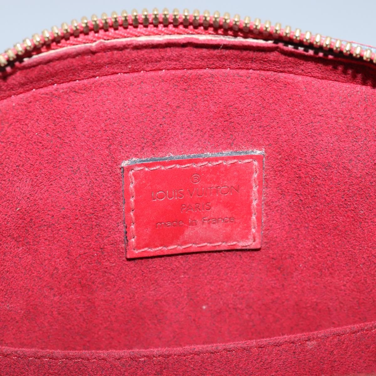 LOUIS VUITTON Epi Jasmine Hand Bag Red M52087 - 13