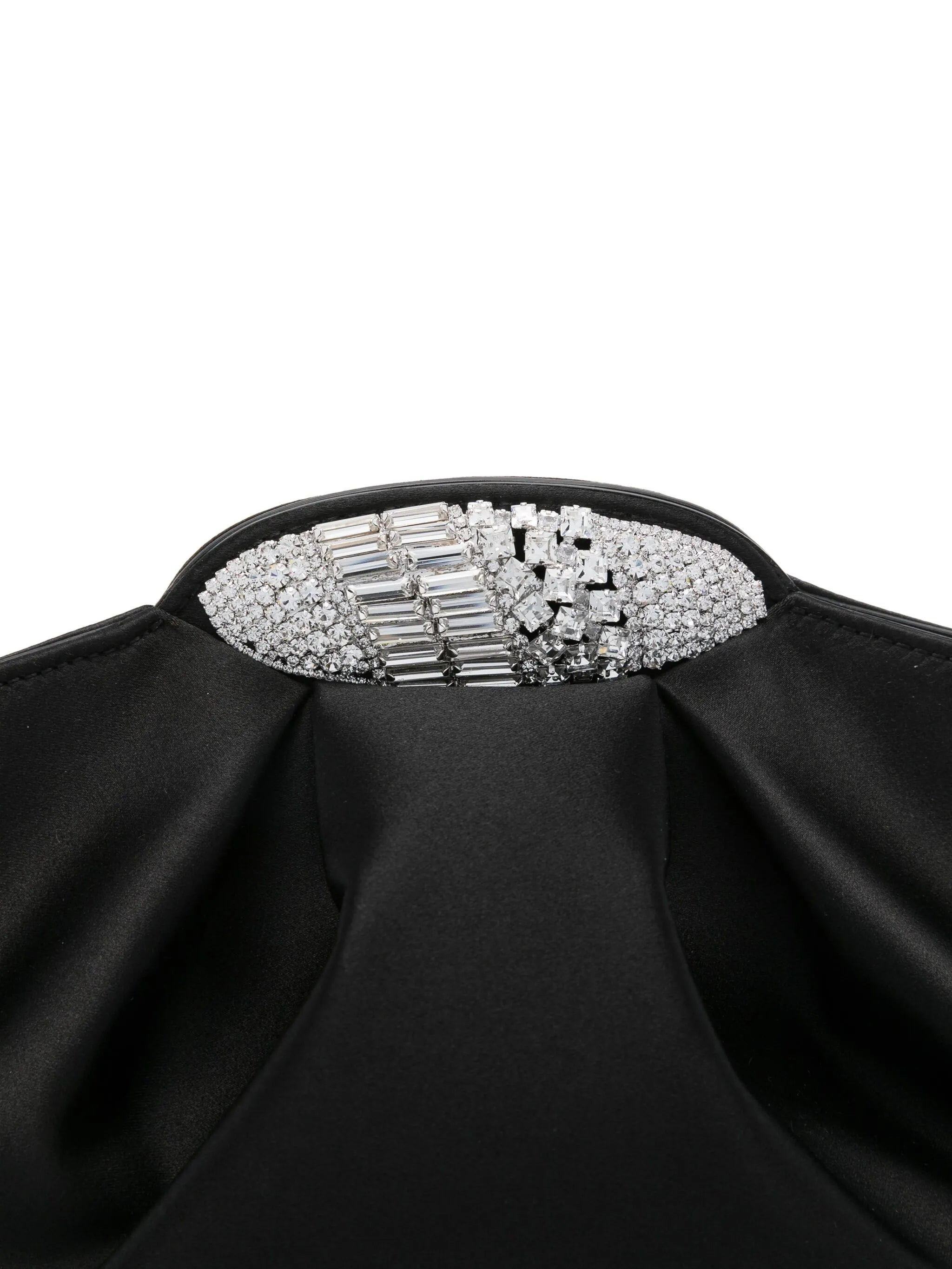 Giuseppe Zanotti Crystal-embellished Silk Clutch - 3