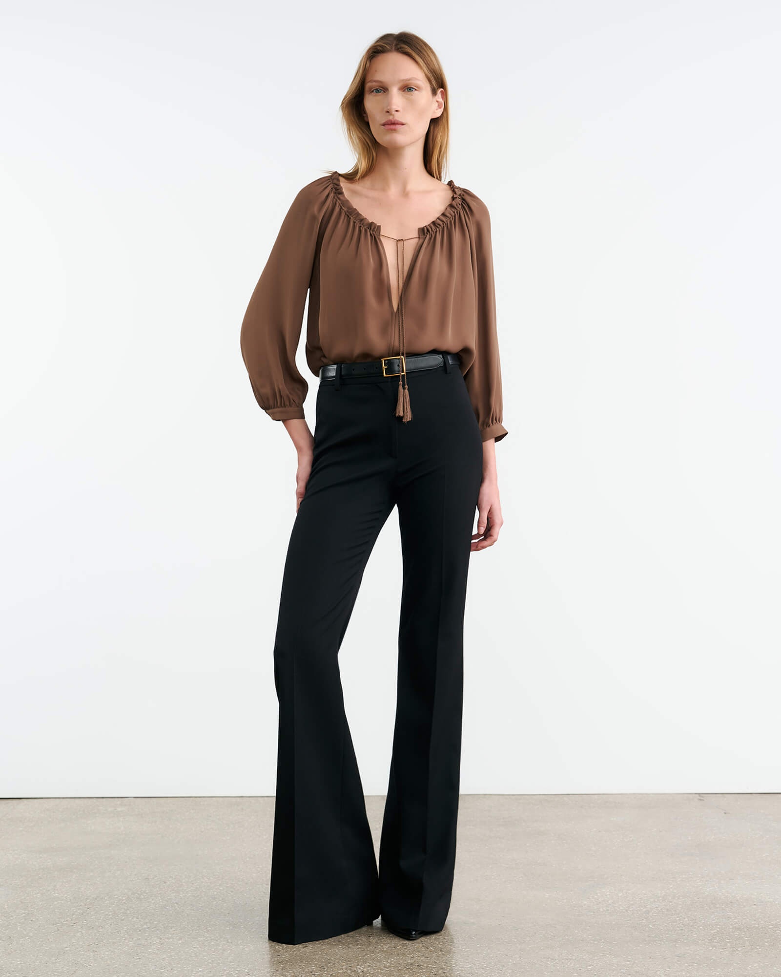 CARLEY S. SILK BLOUSE - 4