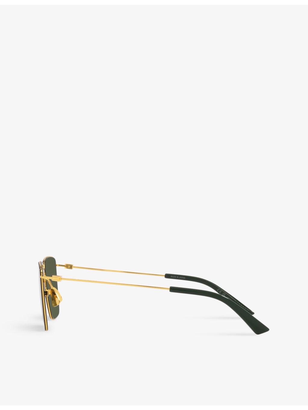 6J000422 BV1267S square-frame metal sunglasses - 4