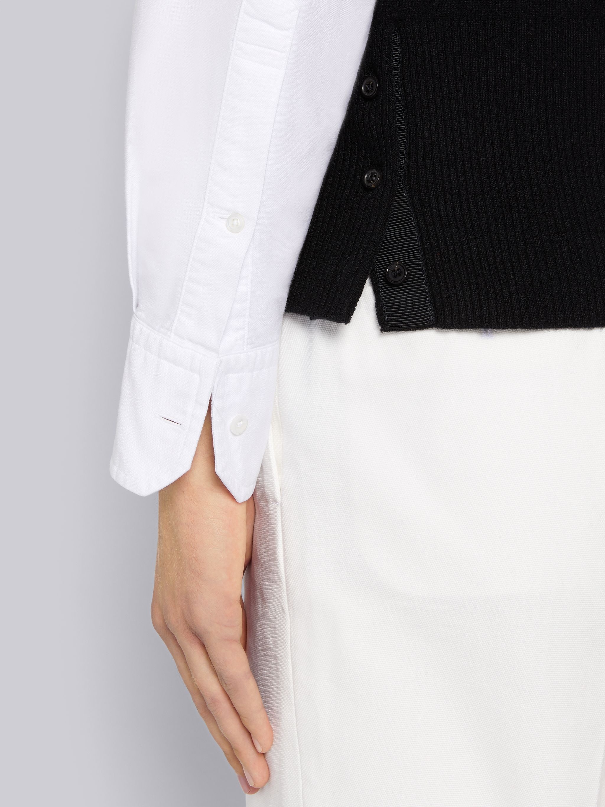 Black Cashmere 4-Bar Shell Top - 5