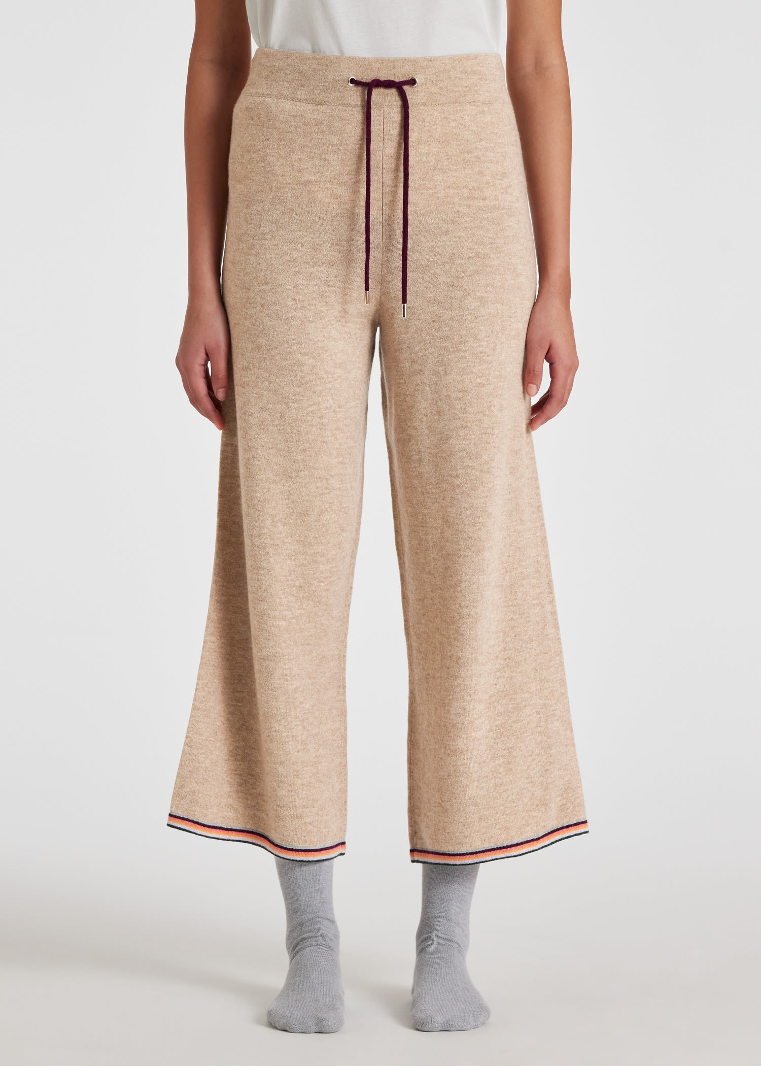 Merino Wide Leg Lounge Sweatpants - 5