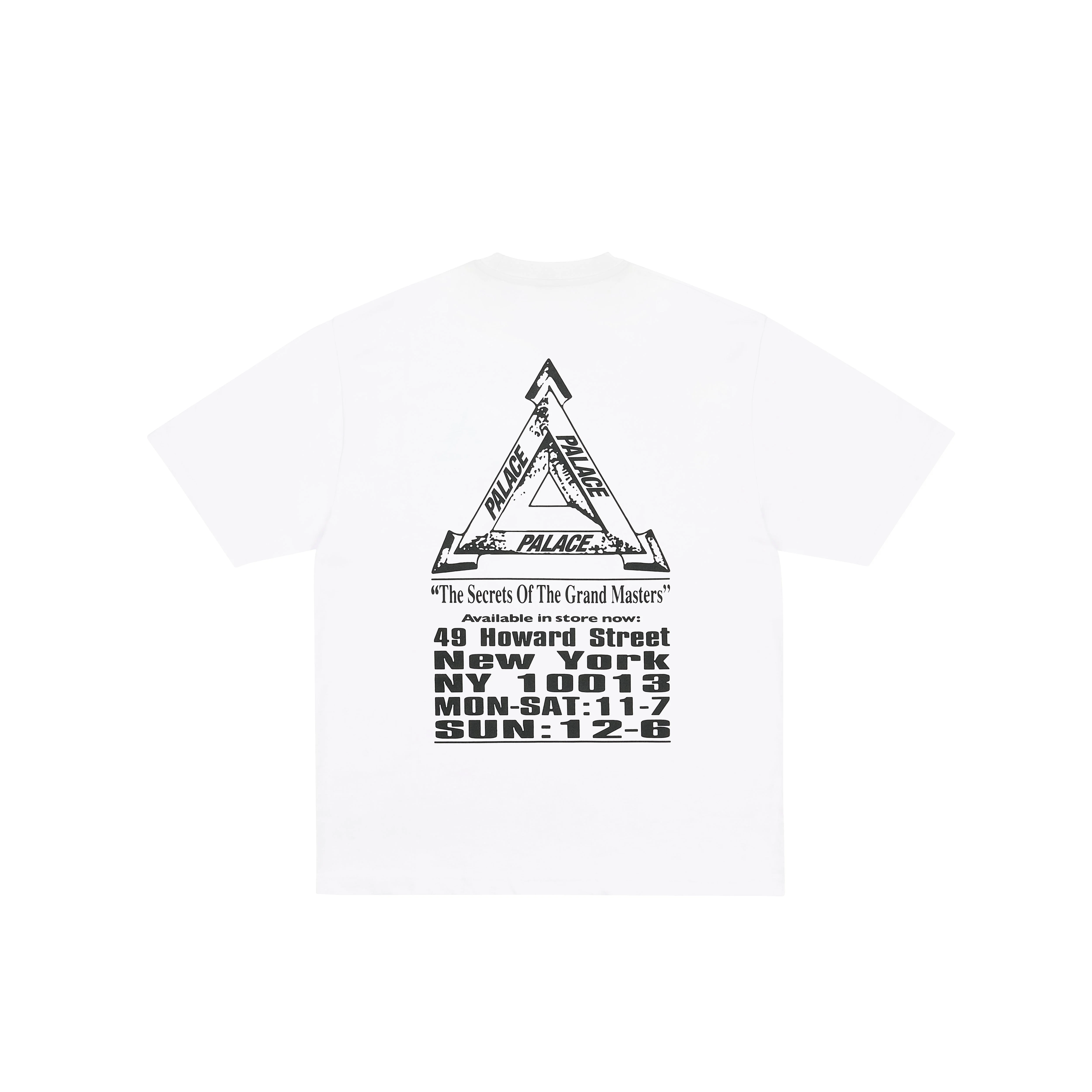 GRAND MASTER T-SHIRT WHITE - 1