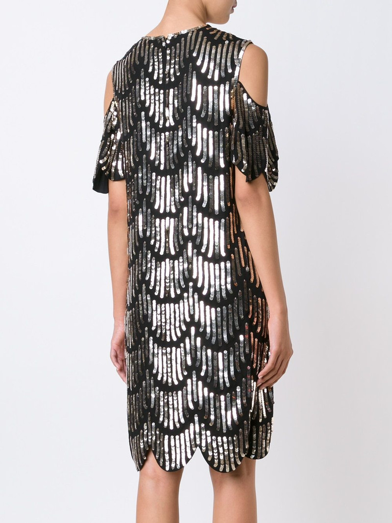 sequin embellished cocktail dress 4