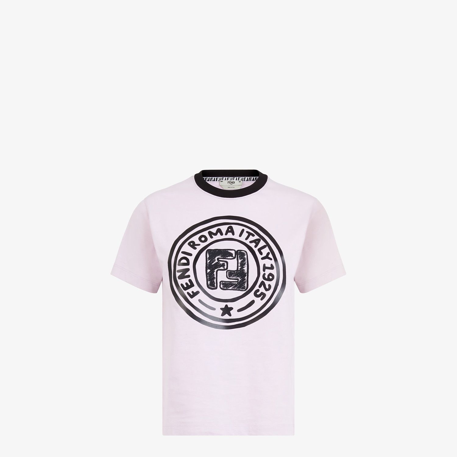 Fendi Roma Joshua Vides cotton T-shirt - 1