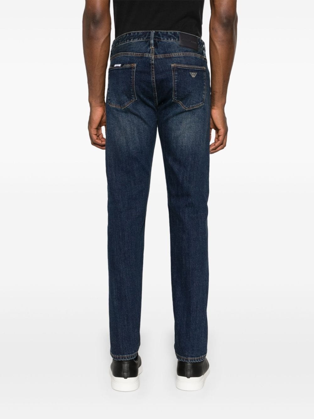 J75 low-rise slim-fit jeans - 4