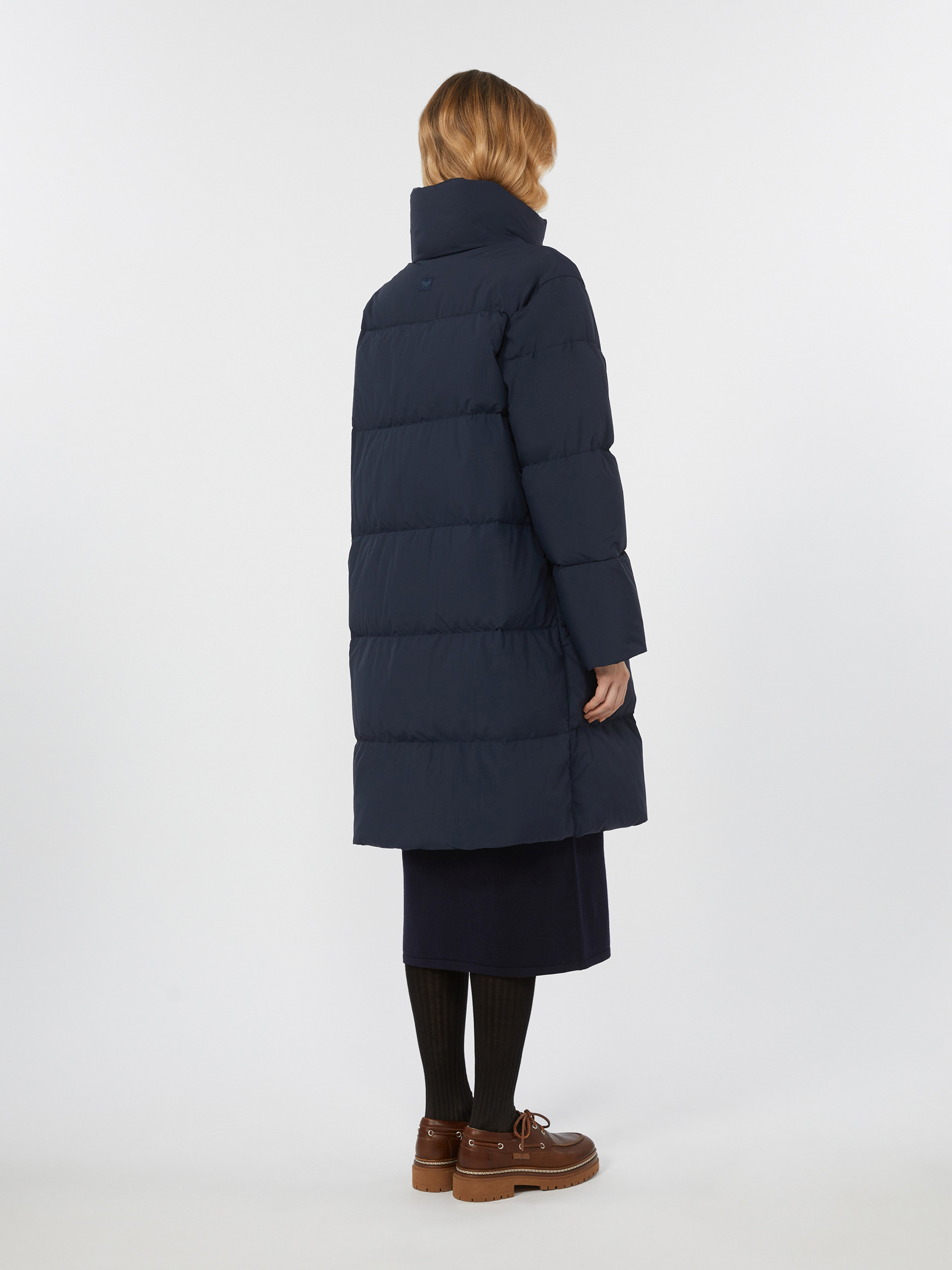 TENUTA Water-repellent technical canvas down jacket - 4
