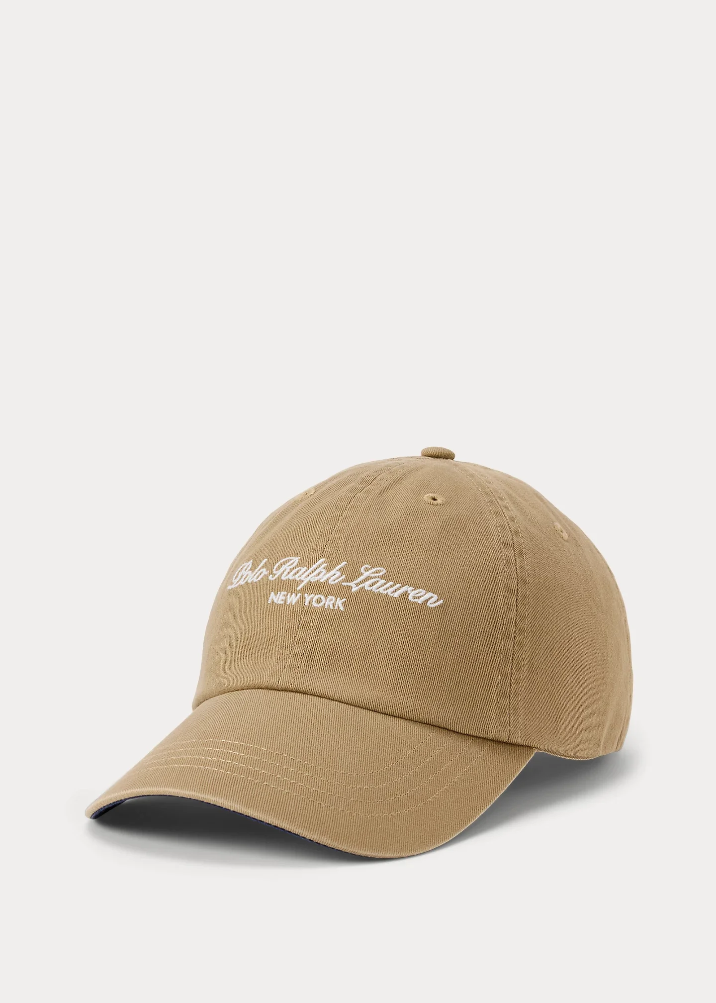Embroidered-Logo Twill Ball Cap - 1