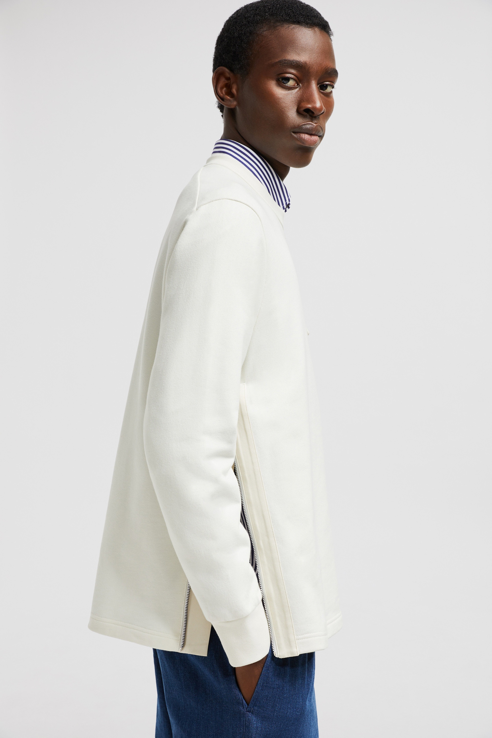 Cotton Sweatshirt with Pocket - 7