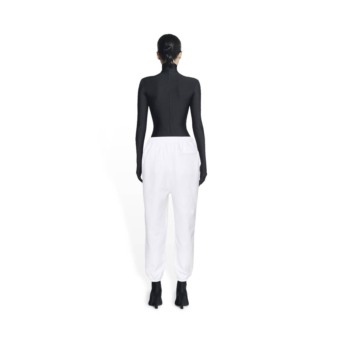 Women's Cities Paris Stretch Knee Pants  in White - 4