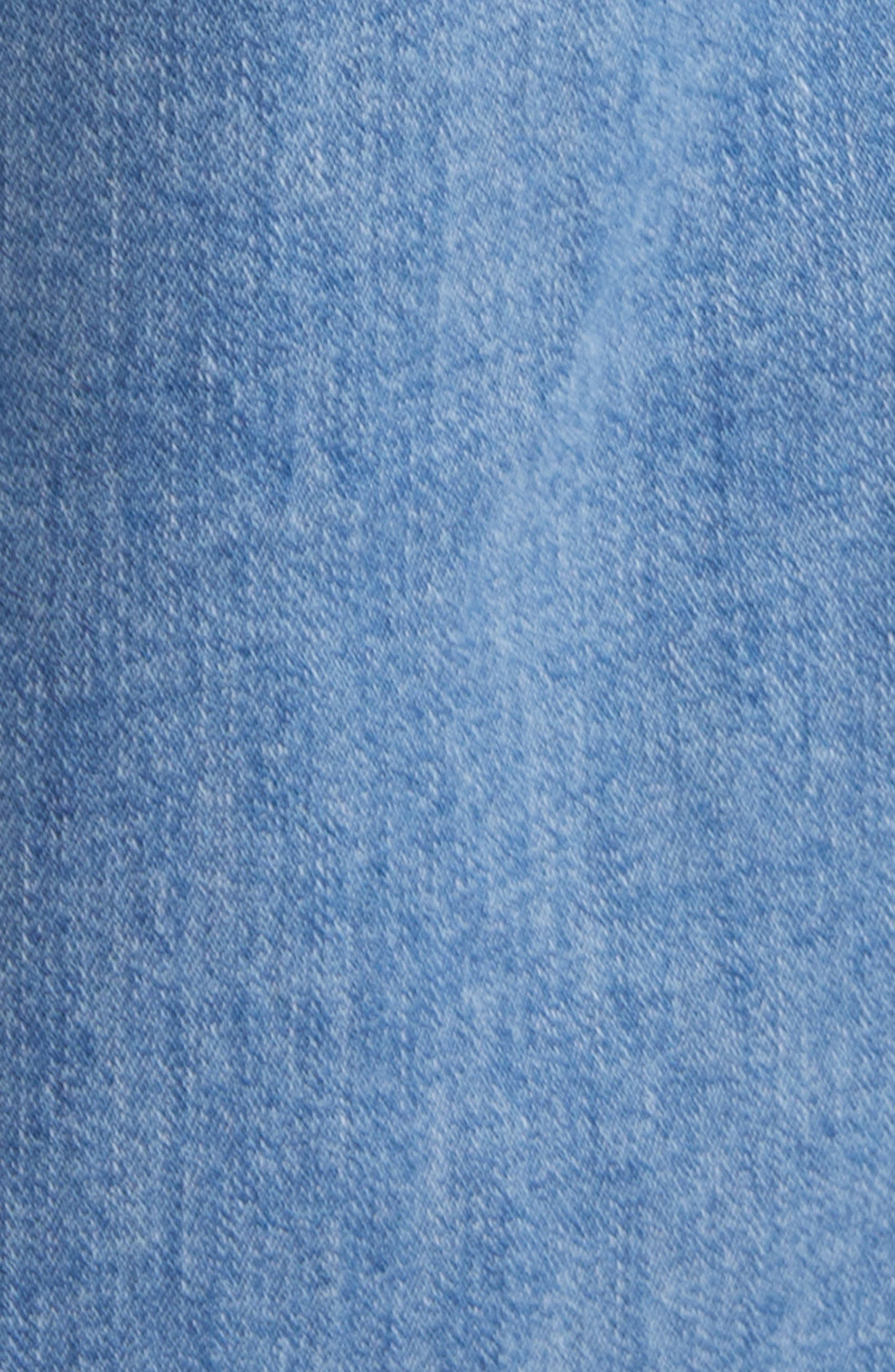 Flexi Sofie Raw Hem High Waist Wide Leg Jeans - 6