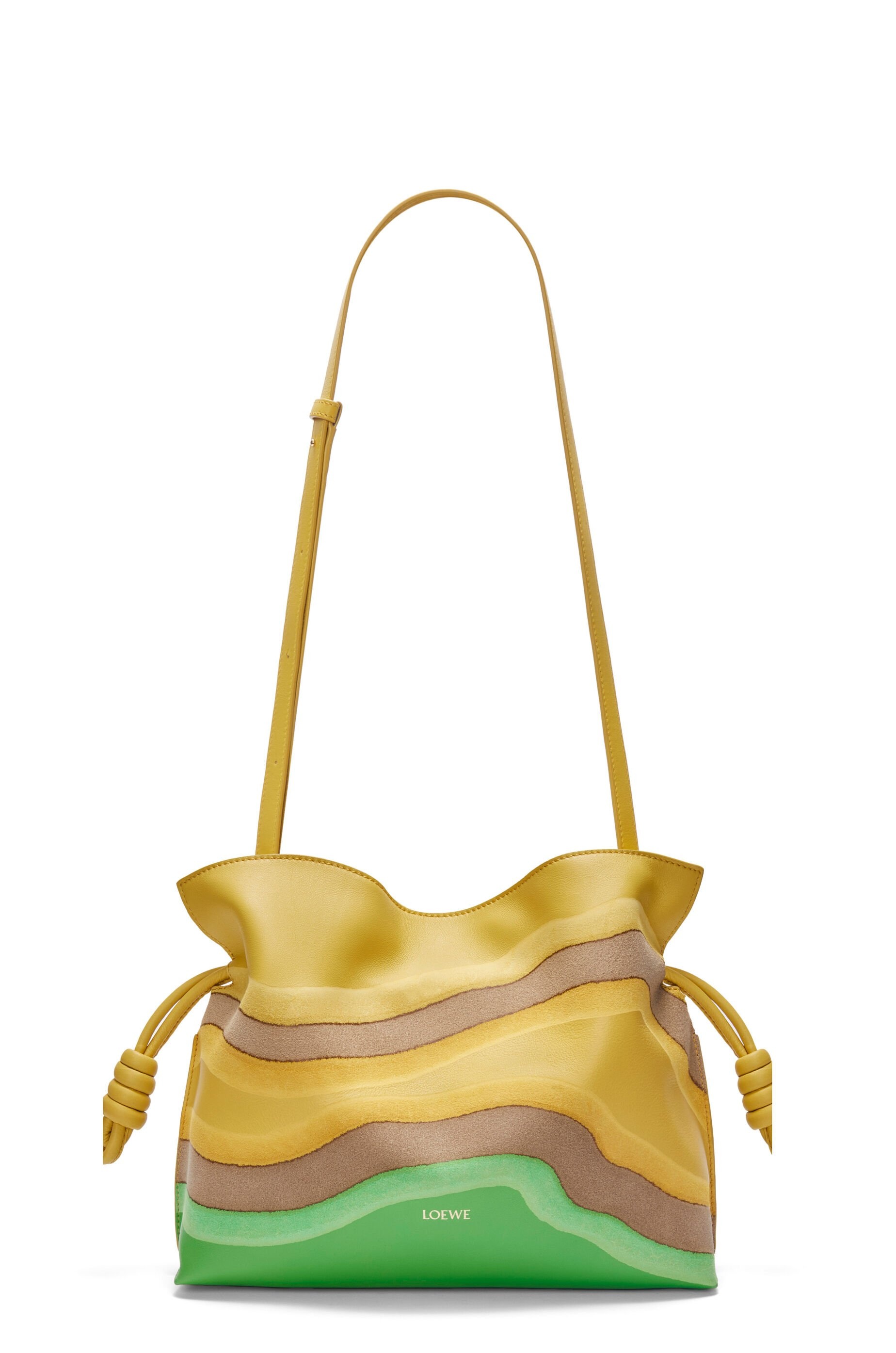Medium Flamenco clutch in nappa calfskin - 5