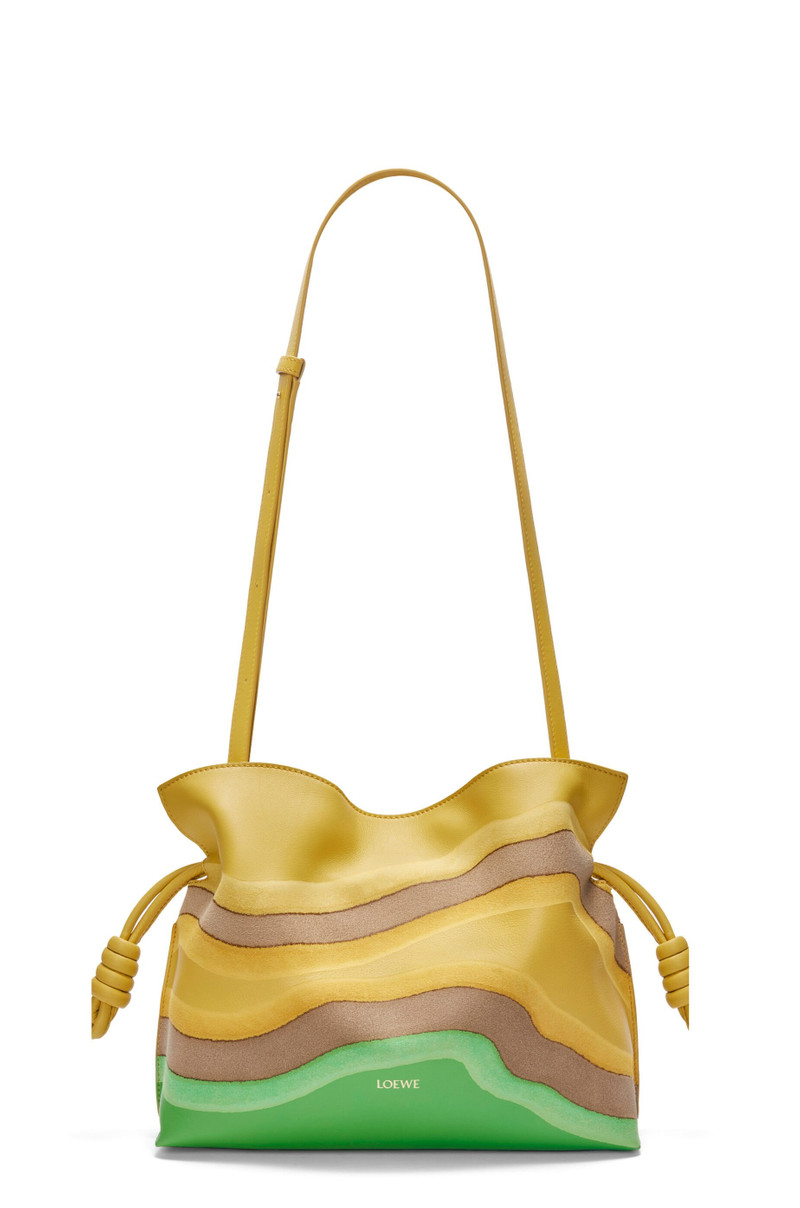 Medium Flamenco clutch in nappa calfskin 5