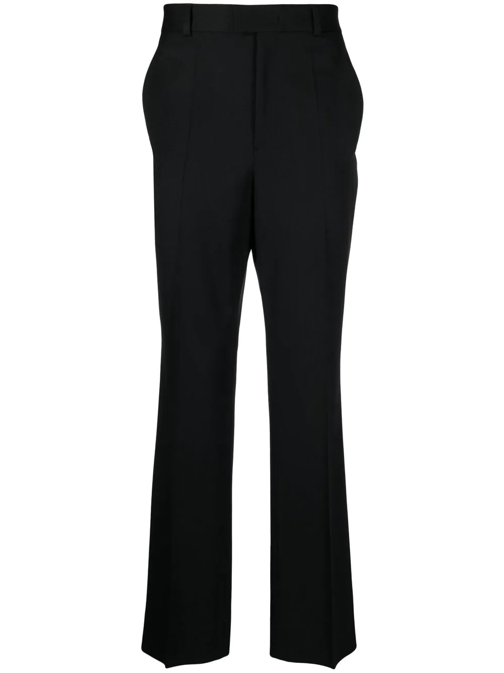 high-waisted tailored trousers - 1