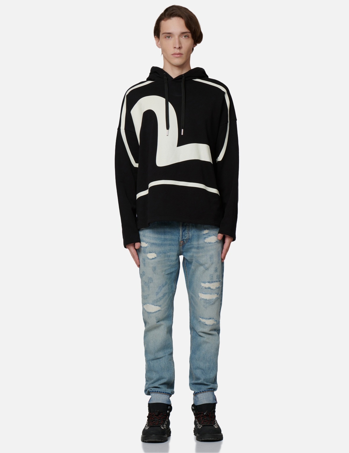 SEAGULL PRINT HOODIE - 5