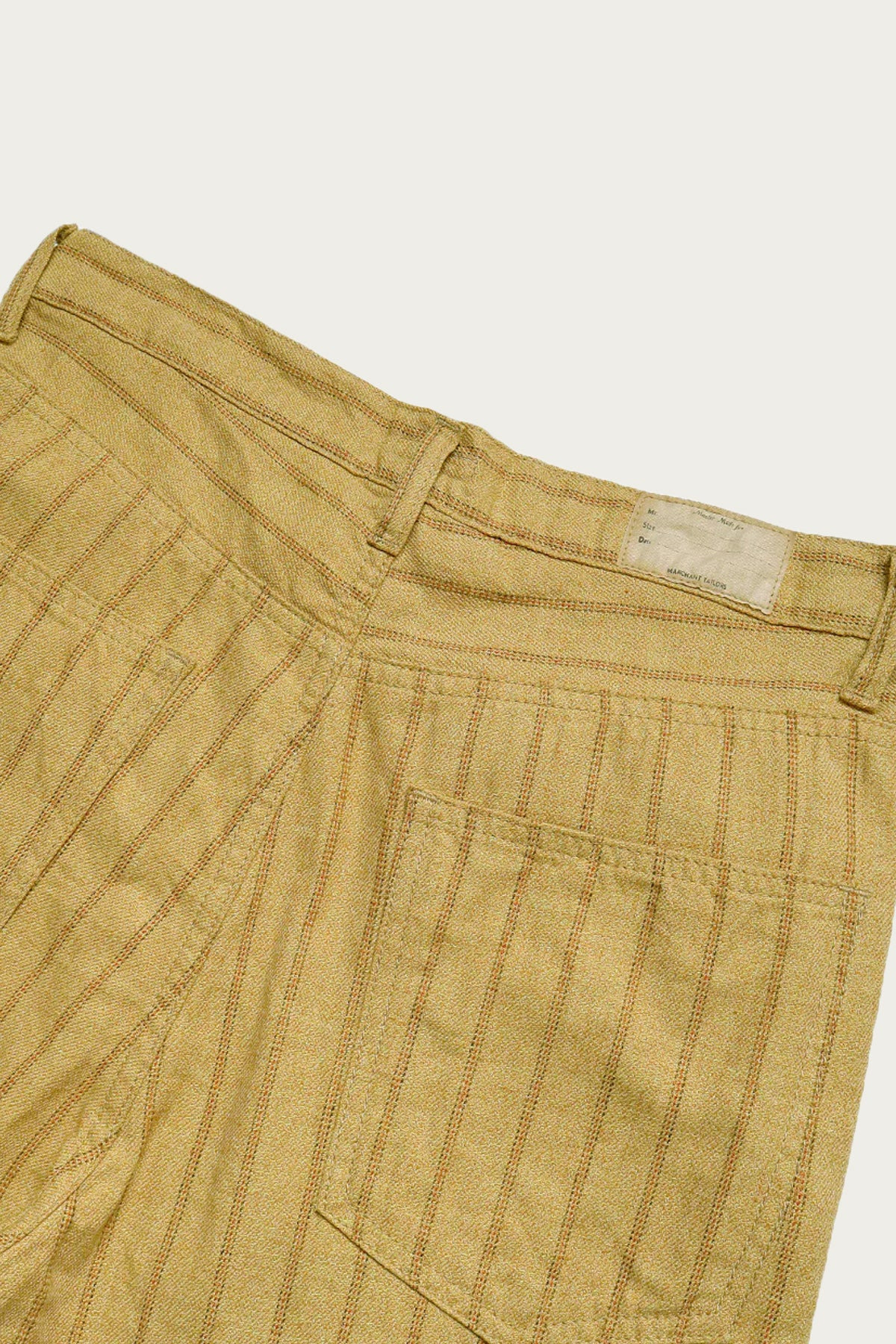 Cotton Linen GIBSON Stripe 5P FRISKO - Gold - 4