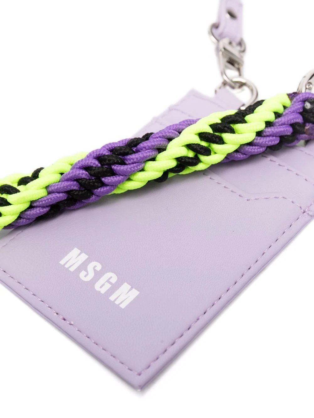 logo-print neck-strap wallet - 2