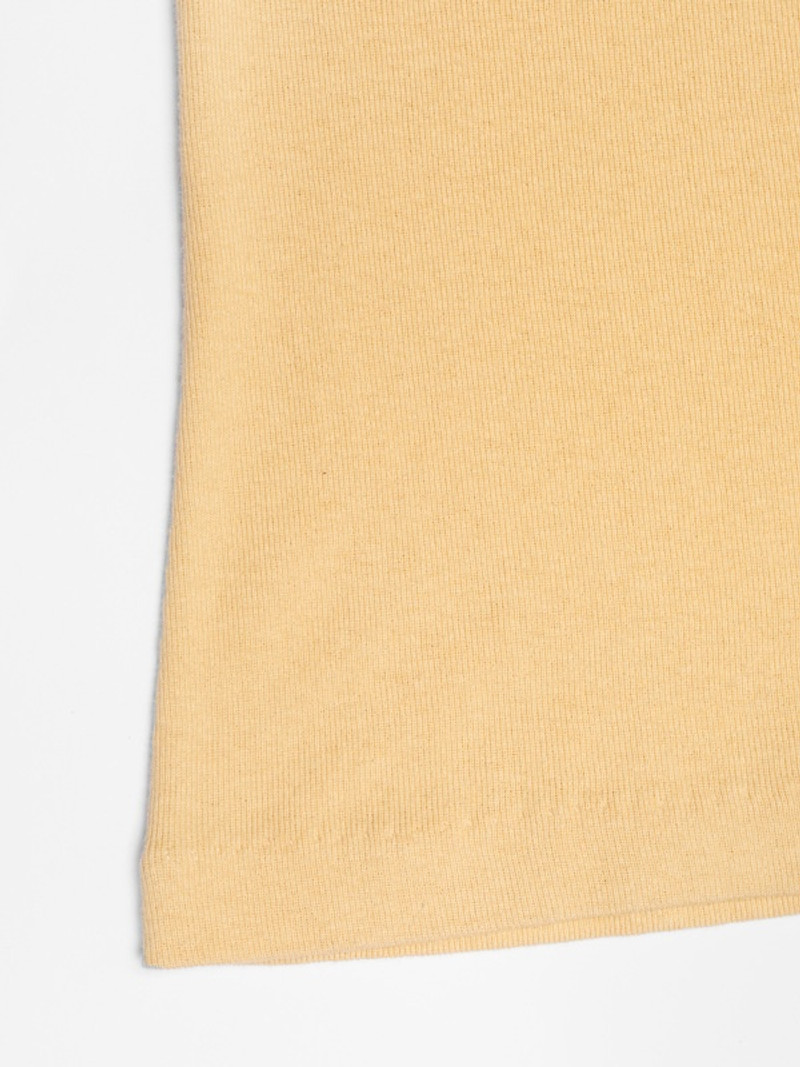 Eve T-Shirt Not Impressed Mustard 7