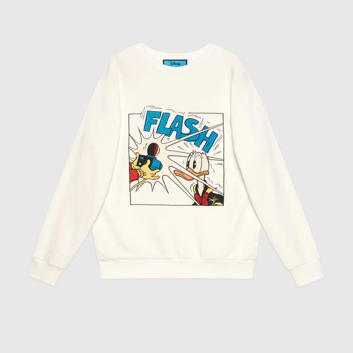 Disney x Gucci Donald Duck cotton sweatshirt - 1